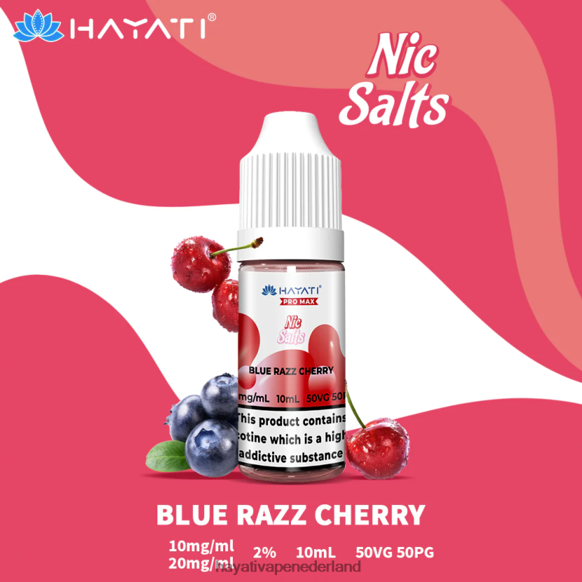 Hayati Pro Max nic zouten blauwe razz-kers XX66X231 Hayati Nederland
