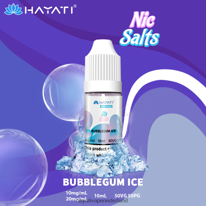 Hayati Pro Max nic zouten kauwgom ijs XX66X249 Hayati Vape Shop
