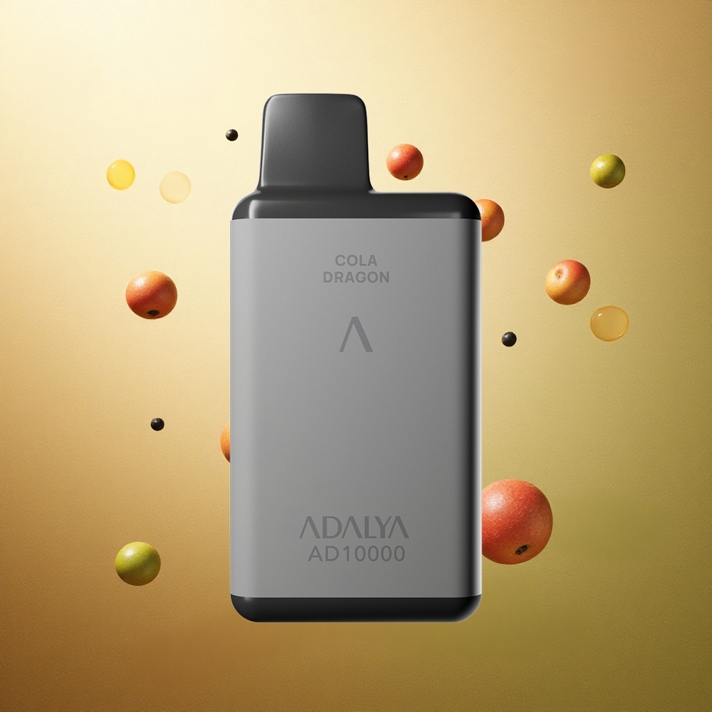 Adalya AD 10000 Liefde 66 Grijs Ruw Aluminium 650 mAh