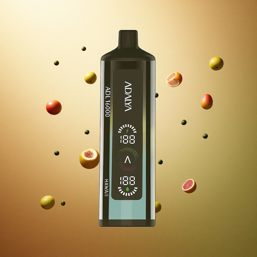 Adalya ADL 16000 PRO Hawaii Digitale Scherm 25ml Nicotine