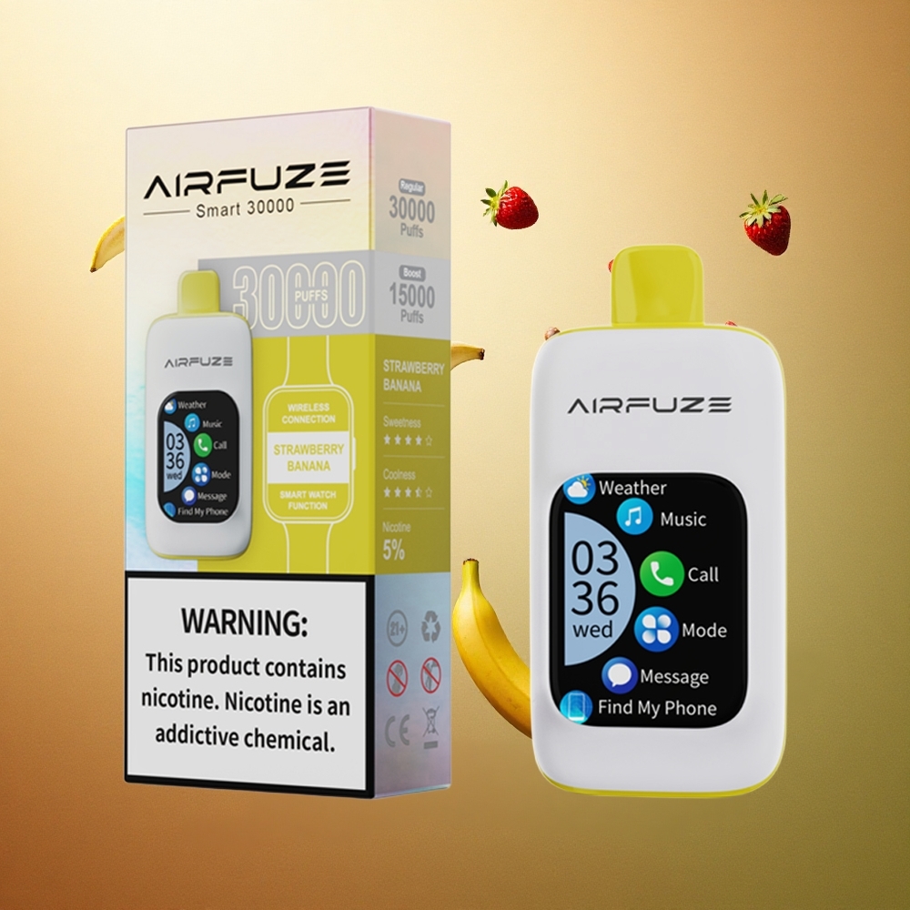 AirFuze Smart 30000 Aardbei Banaan Type-C 900mAh