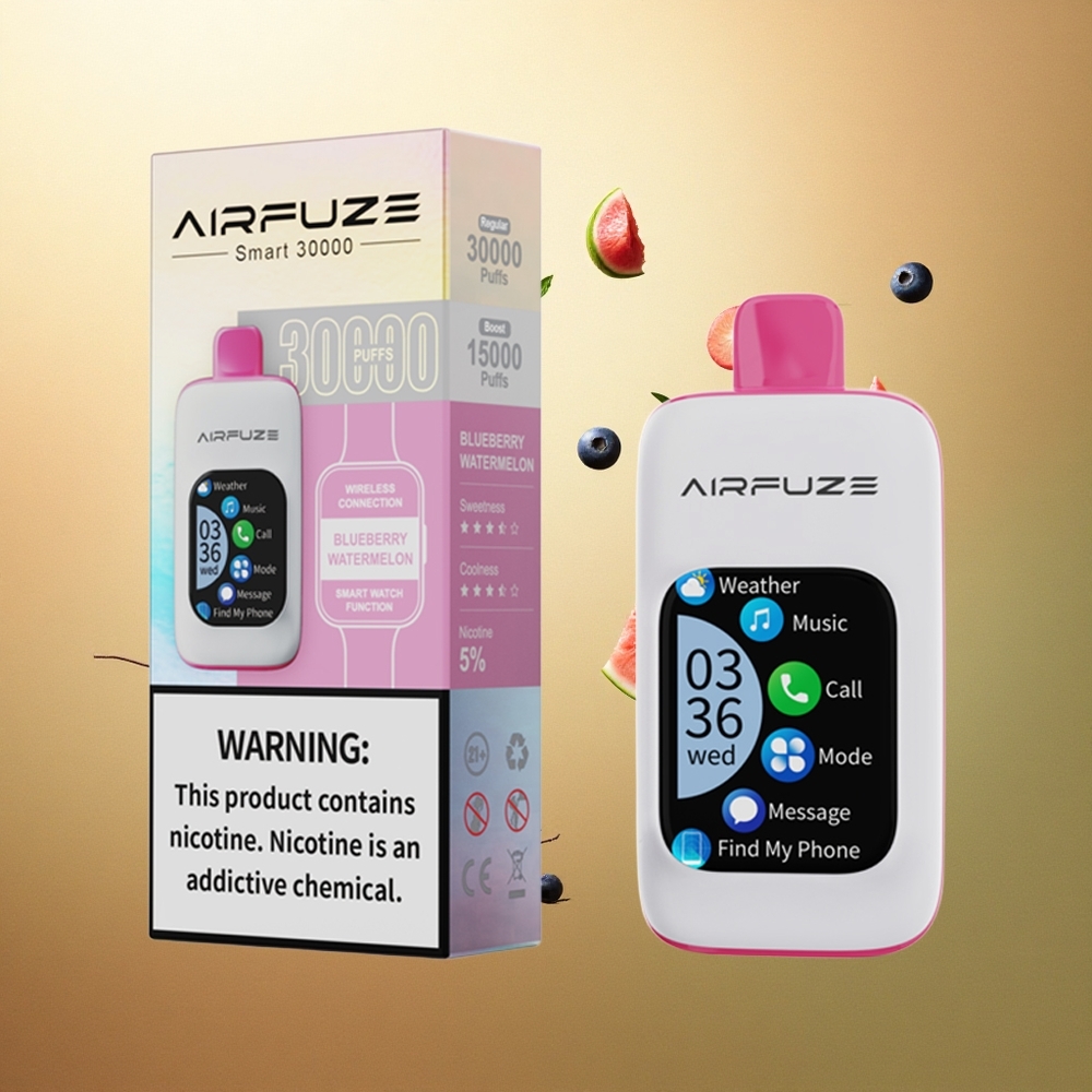 AirFuze Smart 30000 Blauwe Bes Watermeloen 5% Nicotine 900mAh