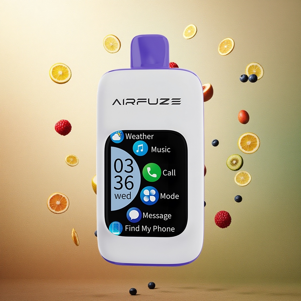 AirFuze Smart 30000 Blauwe Framboos IJs Type-C 5% Nicotine 900mAh
