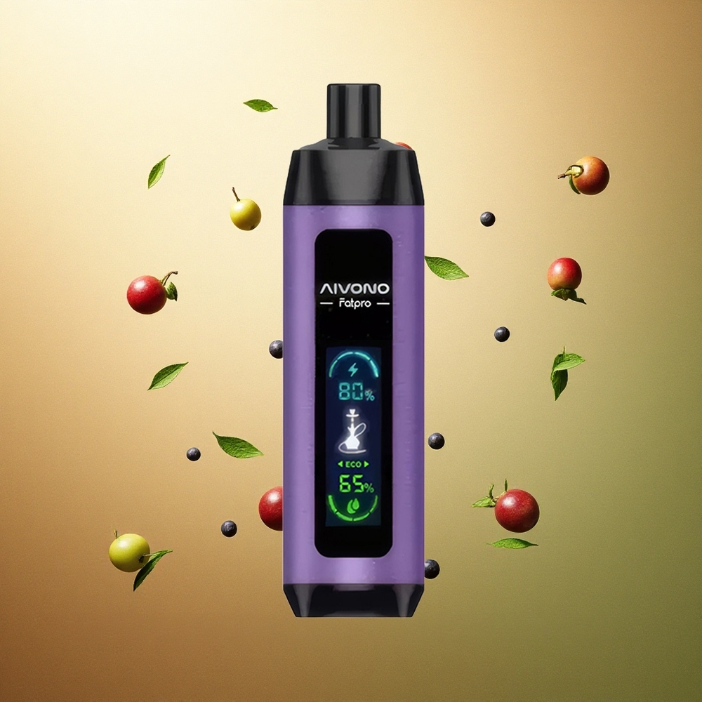 Aivono Aim Fatpro 22000 Druiven Munt 5% Nicotine 600mAh 28ml