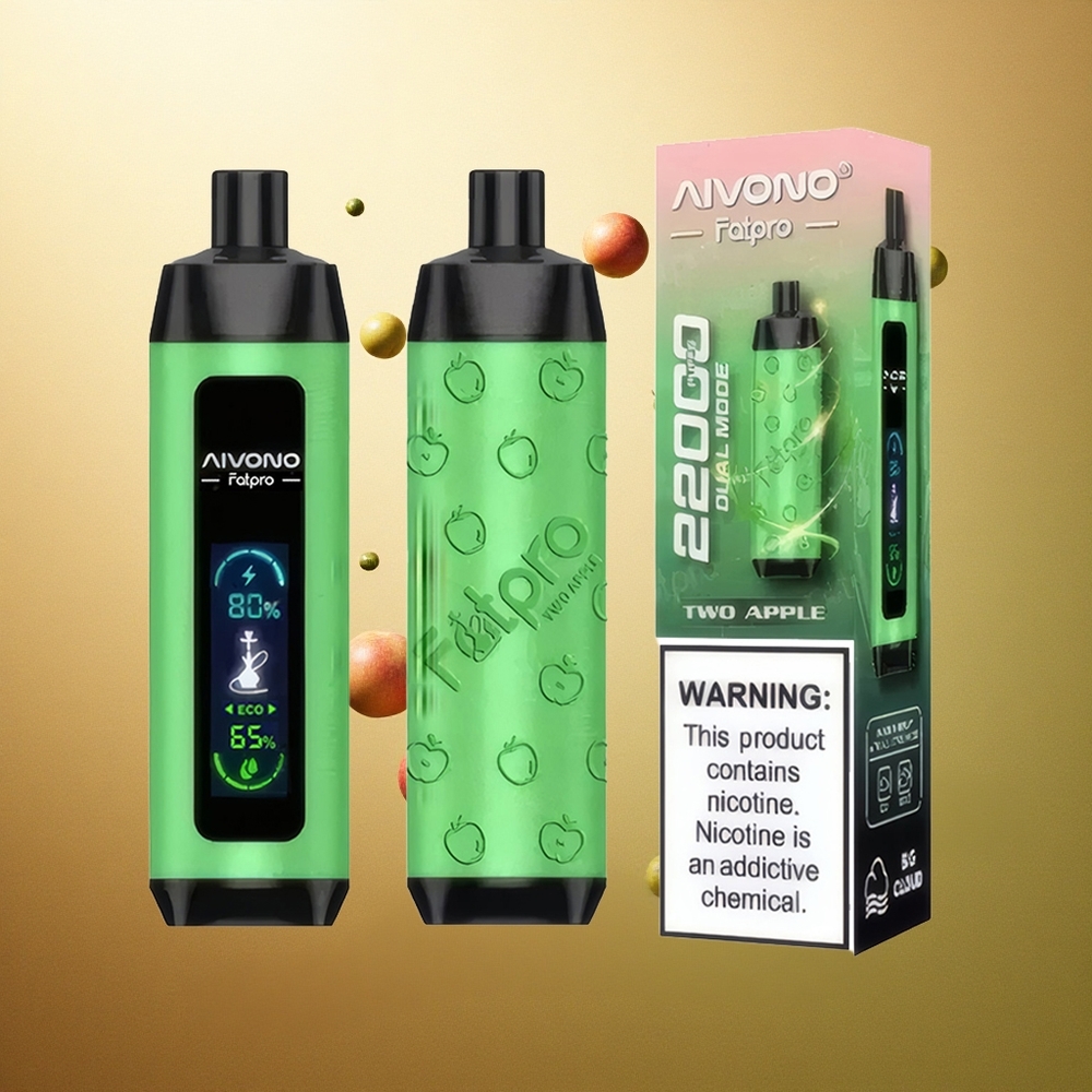 Aivono Aim Fatpro 22000 Twee Appel 5% Nicotine 600mAh 28ml