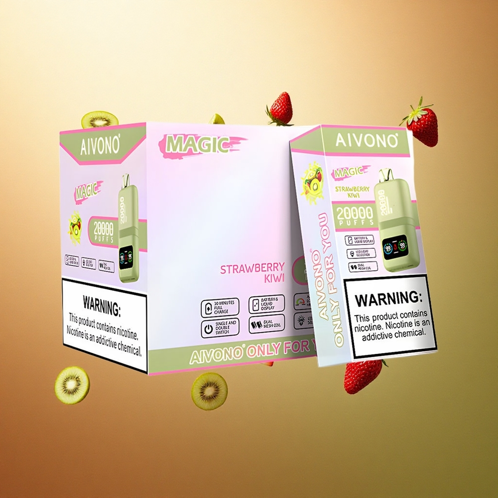 Aivono Aim Magic 20000 Aardbei Kiwi Dual Mesh 600mAh