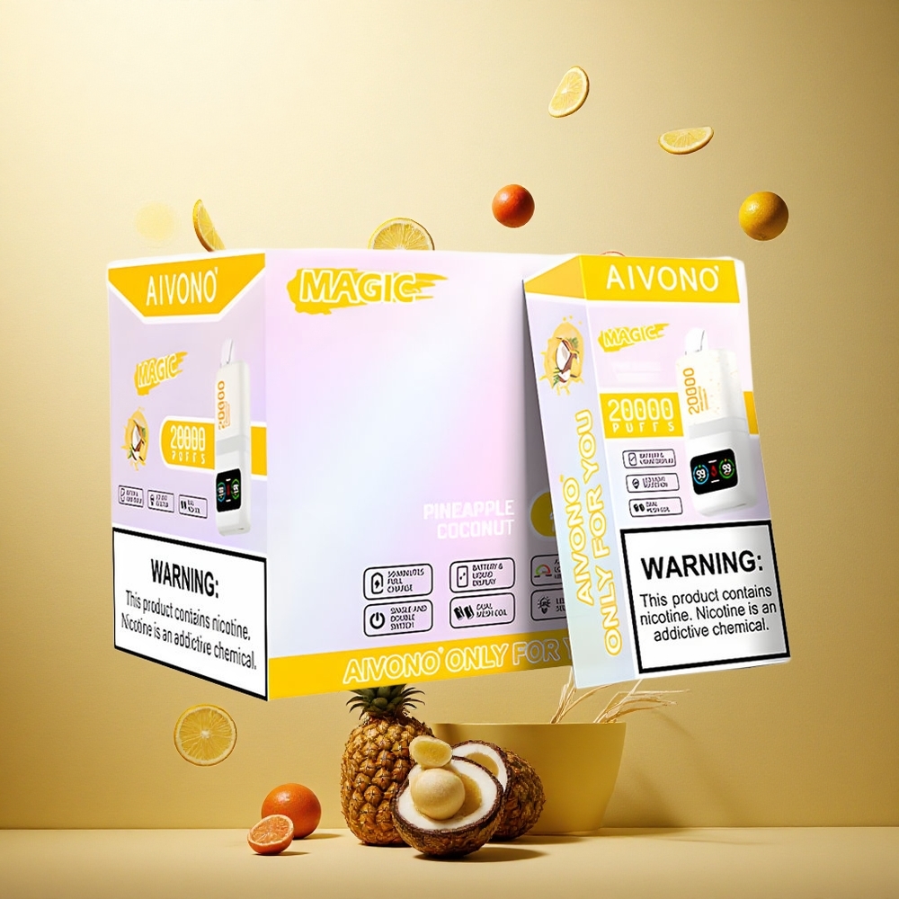 Aivono Aim Magic 20000 Ananas Kokosnoot Dual Mesh 600mAh 5% Nicotine