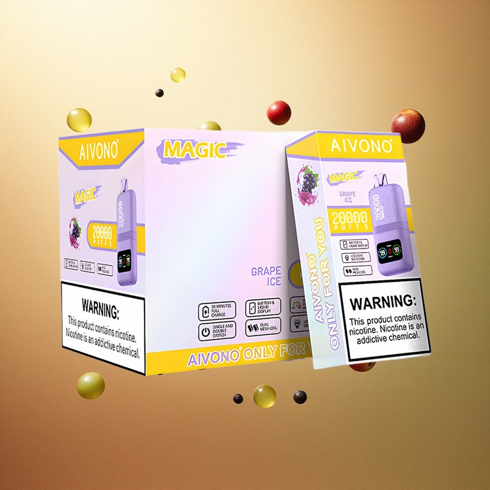 Aivono Aim Magic 20000 Druiven IJs Dual Mesh 600mAh