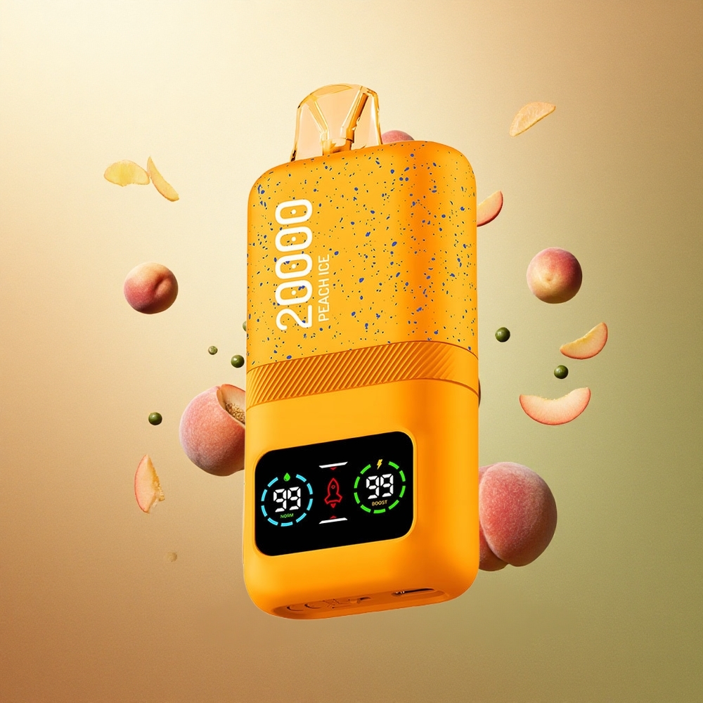 Aivono Aim Magic 20000 Perzik IJs Dual Mesh 600mAh 5% Nicotine