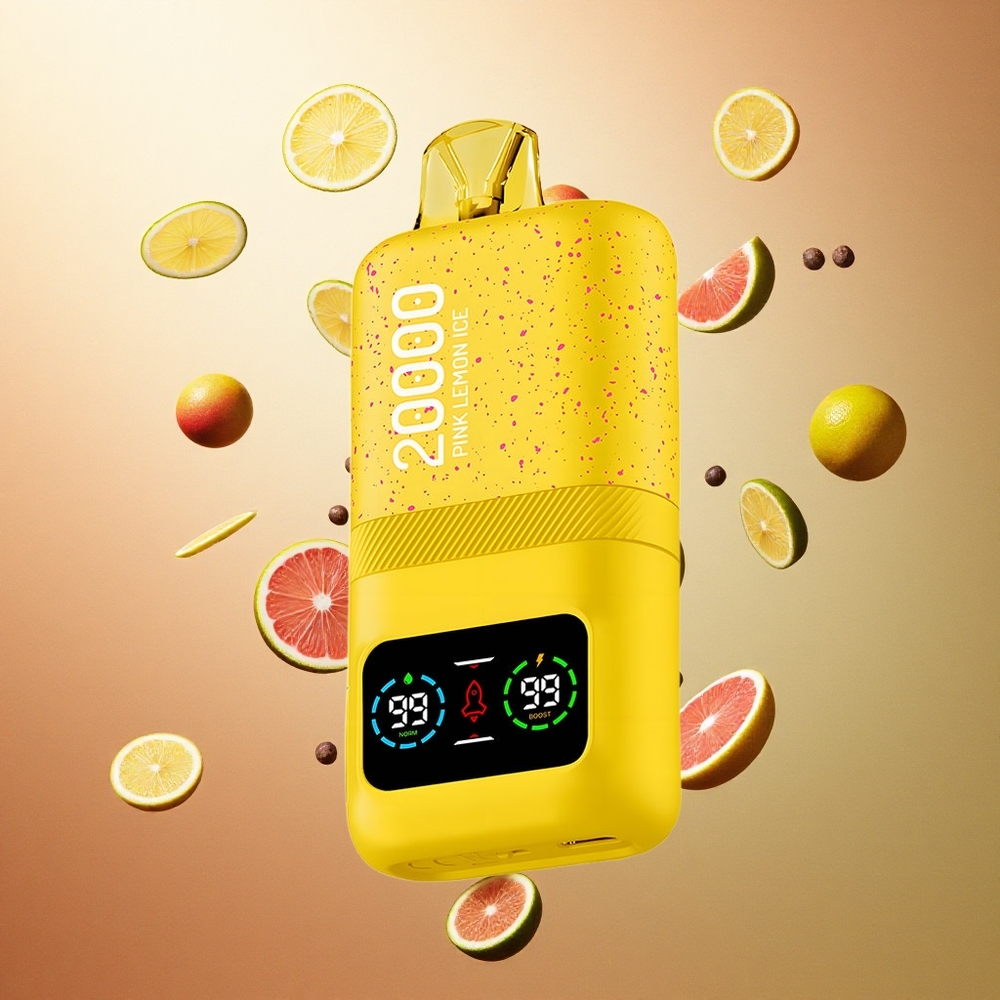 Aivono Aim Magic 20000 Roze Citroen IJs met Dual Mesh Coils en 600mAh