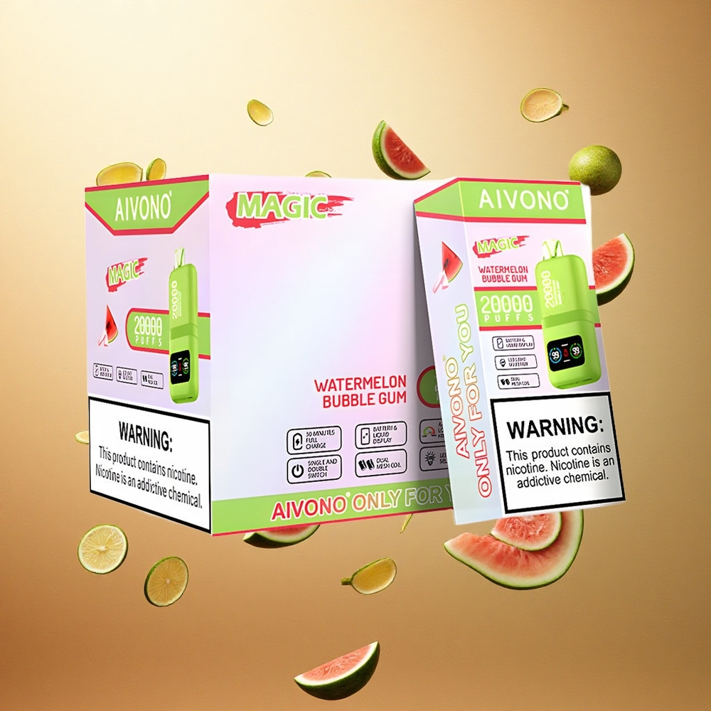Aivono Aim Magic 20000 Watermeloen Kauwgom Dual Mesh 600mAh 5% Nicotine
