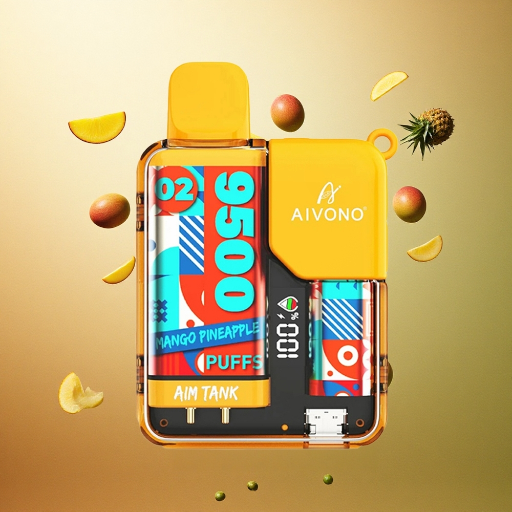 Aivono Aim Tank 9500 Ananas Mango 650mAh 5% Nicotine
