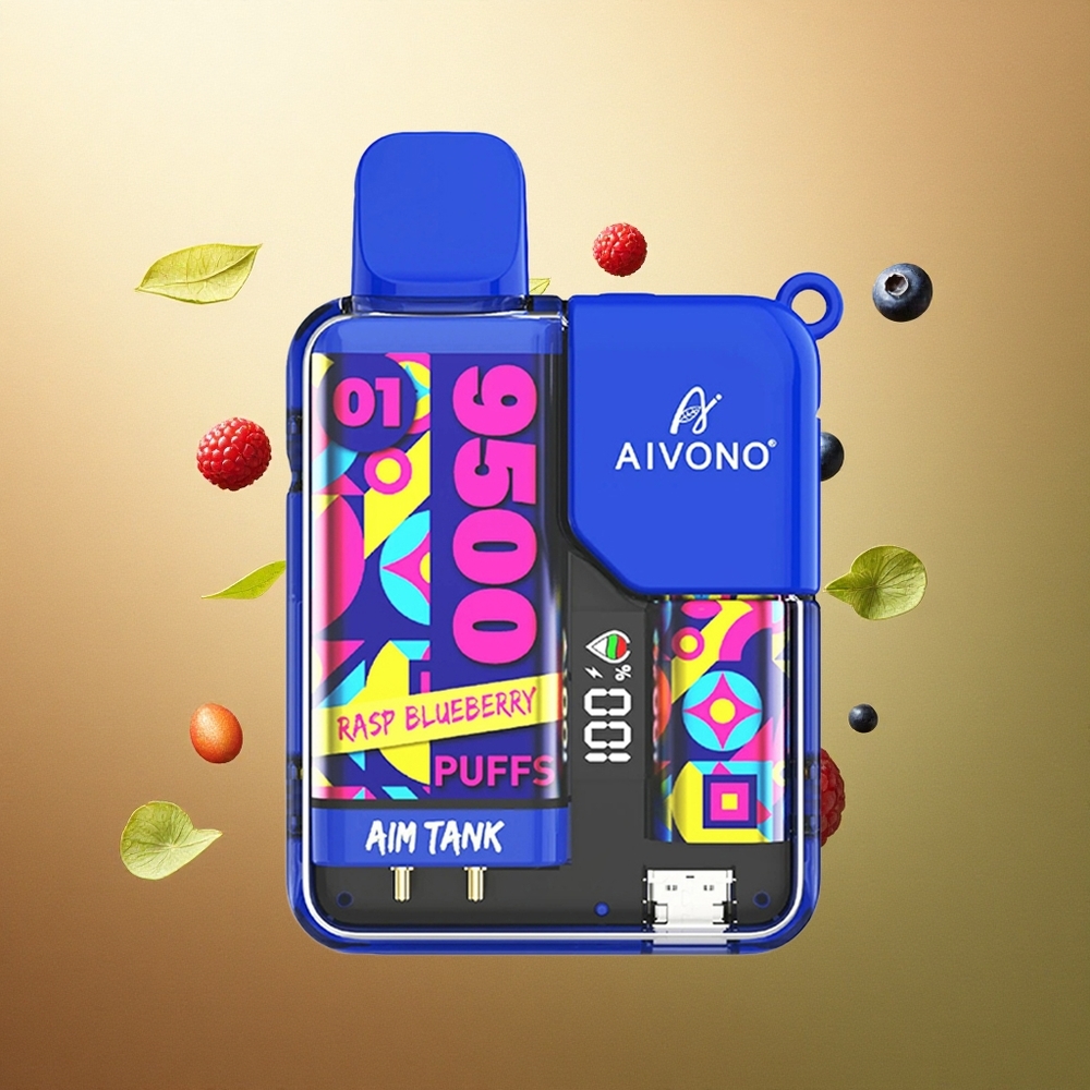 Aivono Aim Tank 9500 Blauwe Framboos 650mAh 18ml