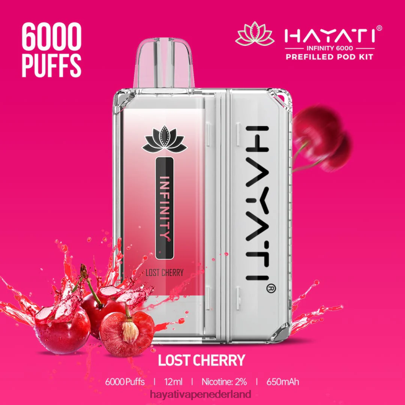 Hayati Infinity 6000 pod-kits verloren kers XX66X154 Hayati Vape Review