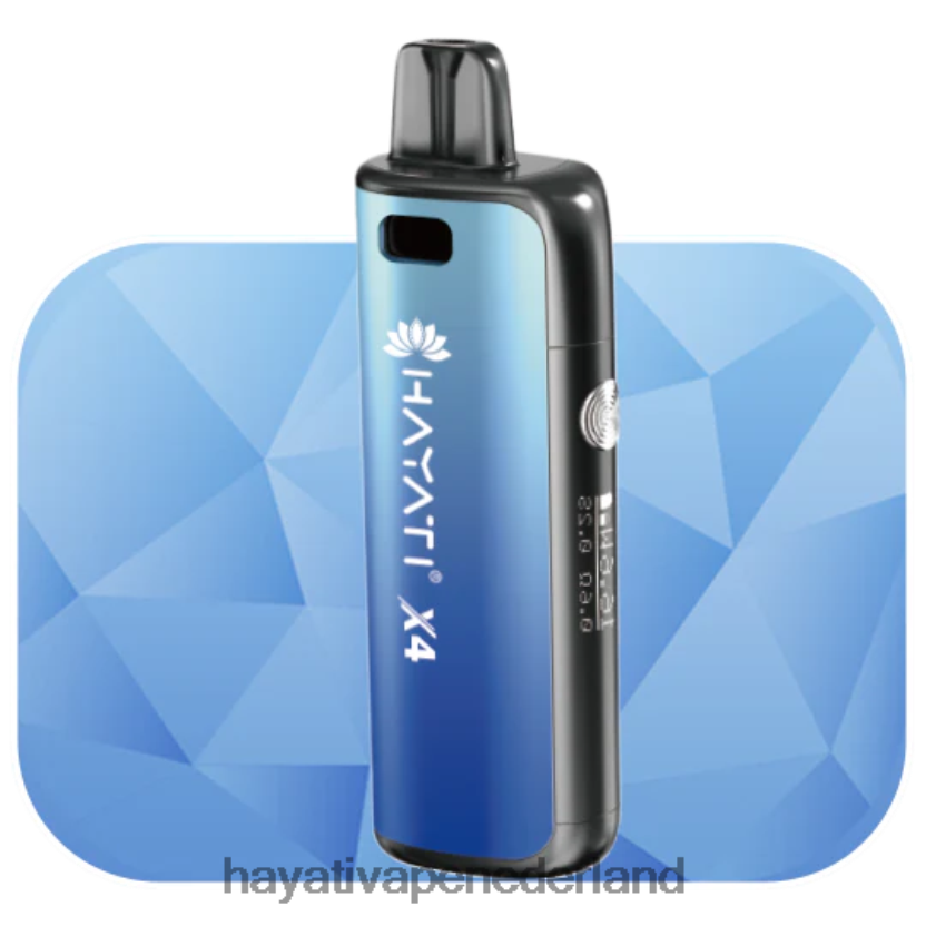 Hayati X4 hervulbaar pod-systeem hevig blauw XX66X63 Hayati Vape Nederland